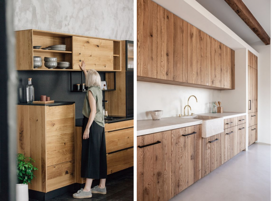 Tủ bếp gỗ MDF lõi xanh có bền không? Báo giá chi phí trọn gói