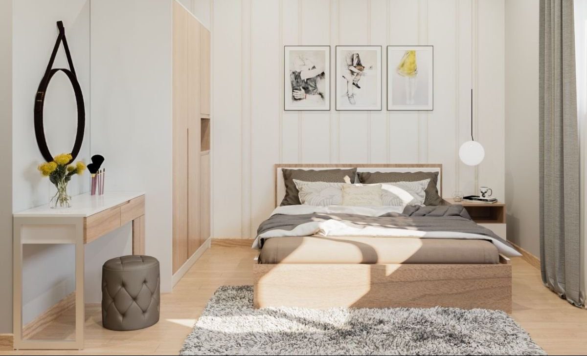 trang trí Phòng ngủ đẹp đơn giản 