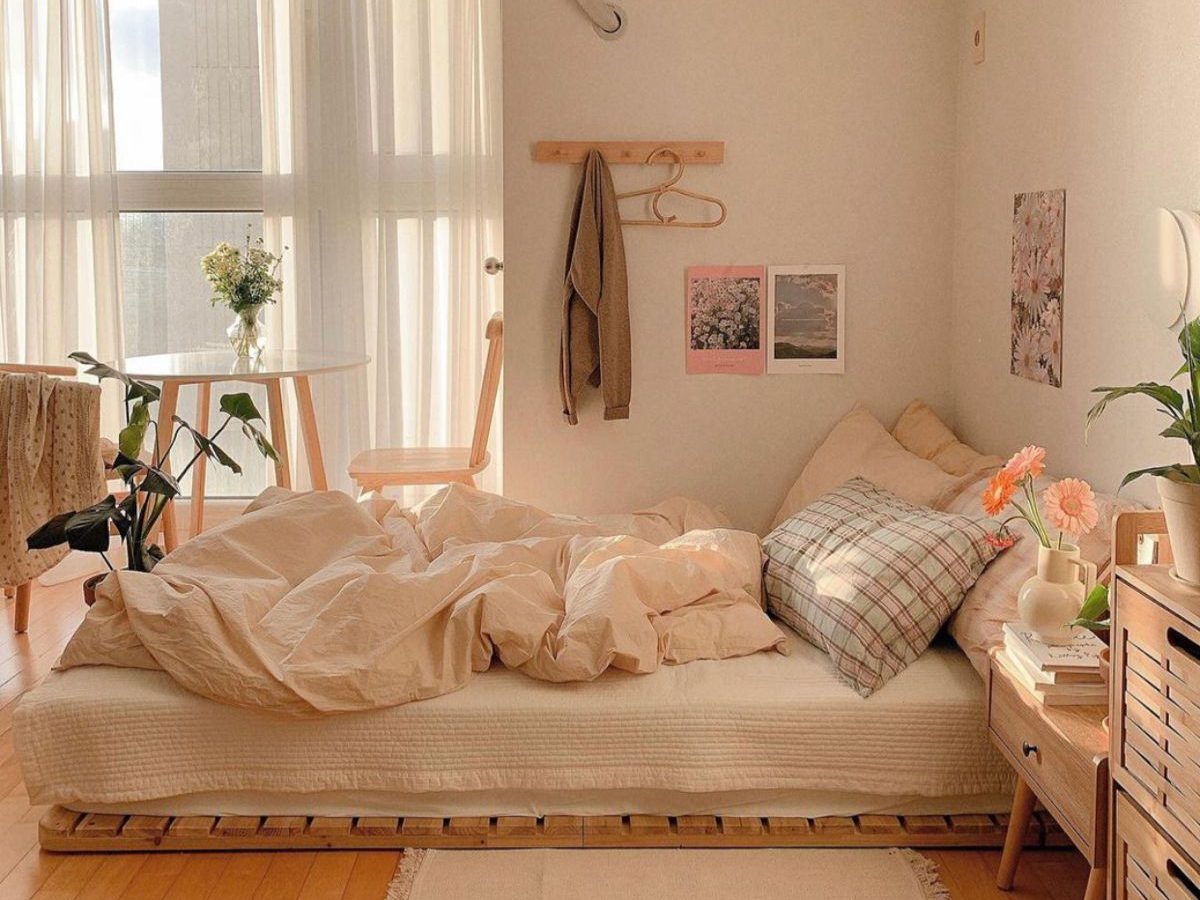 Tìm hiểu phòng decor hàn quốc Thiết kế nội thất phòng ngủ theo phong cách Hàn Quốc