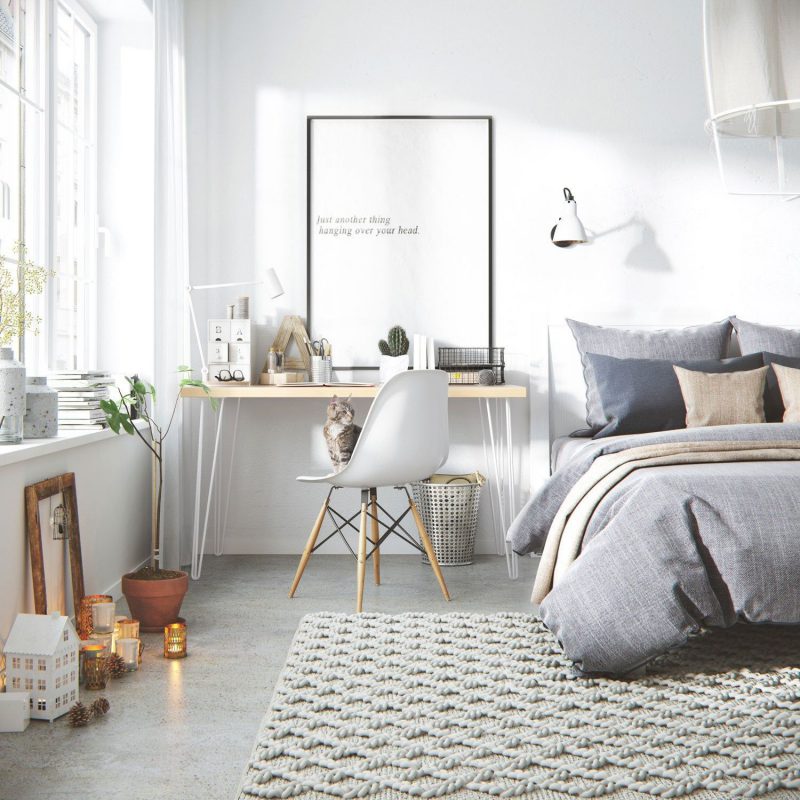 tự trang trí phòng ngủ đơn giản
