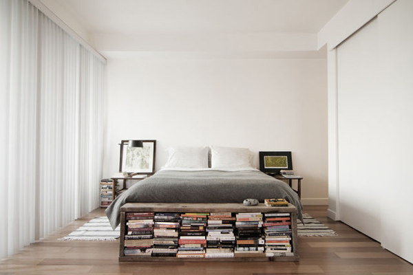 phòng ngủ kết hợp phòng đọc sách