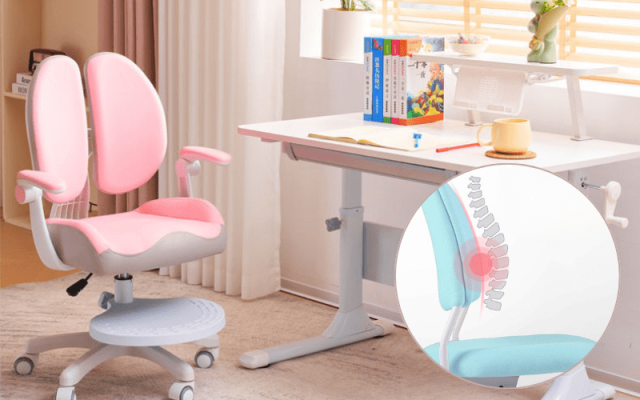 ghế công thái học cho trẻ em