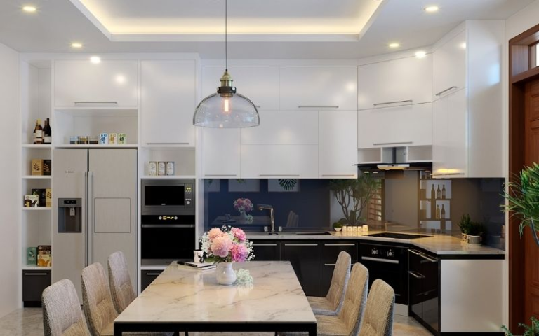 Trần bếp thạch cao