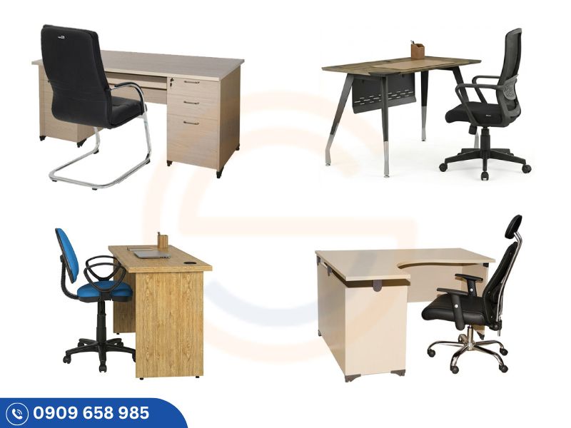 bộ bàn ghế làm việc